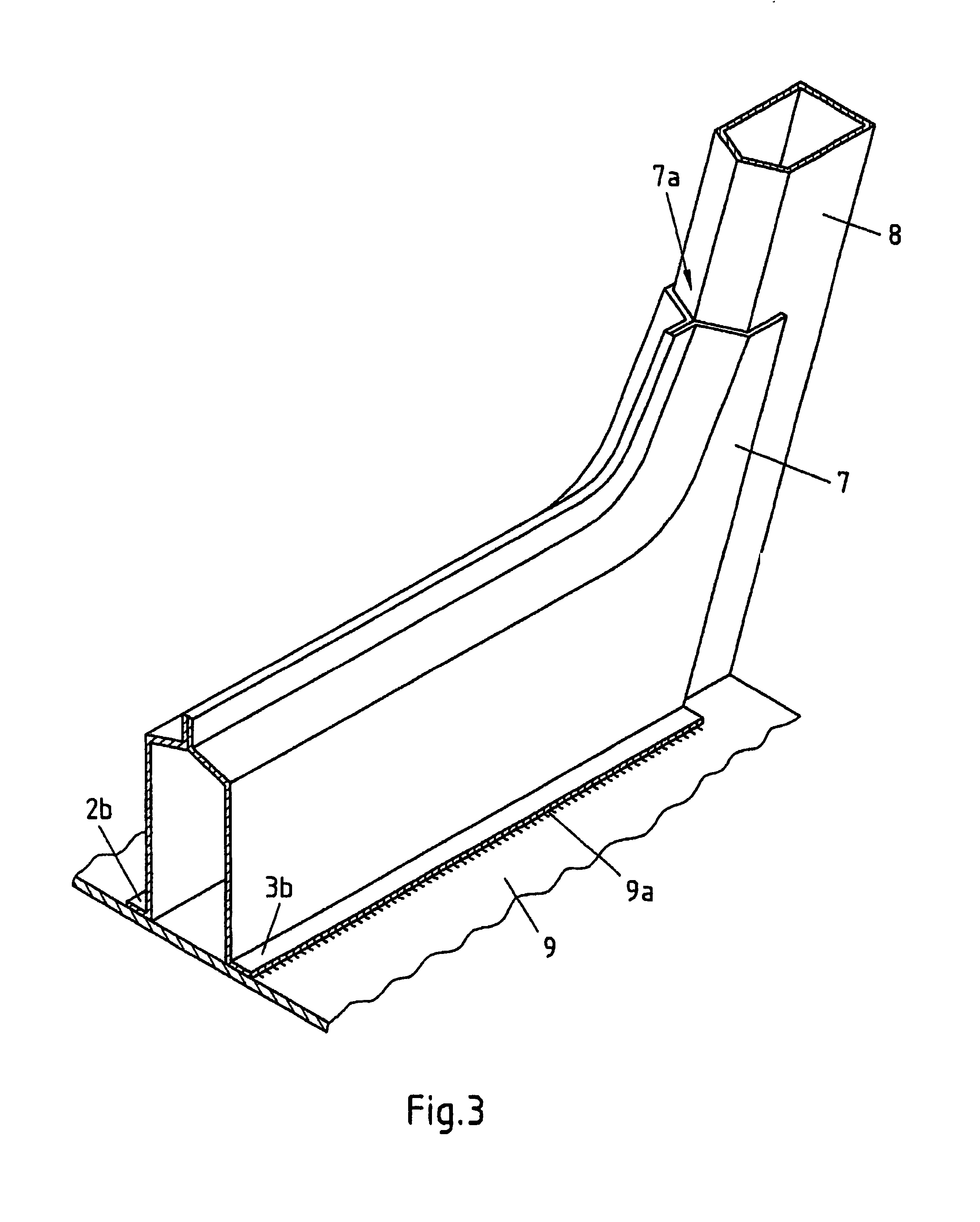 Reinforced section