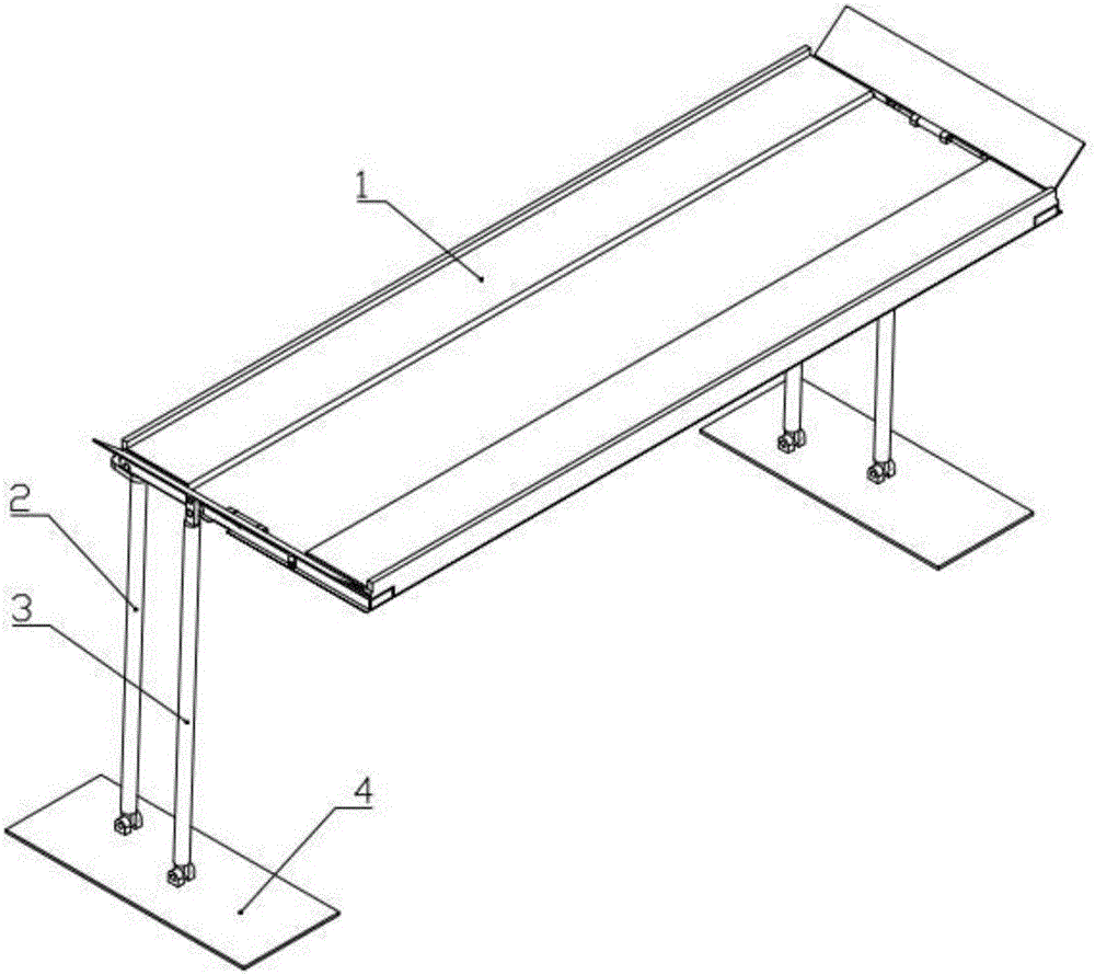 Car stopping device for ramp used for stereo parking and loading plate