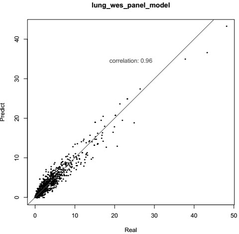 Method and prediction model for detecting tumour mutation burden