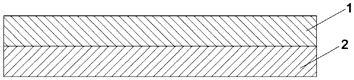 Dumbbell-shaped pressure-point composite non-woven fabric and processing device and technology thereof