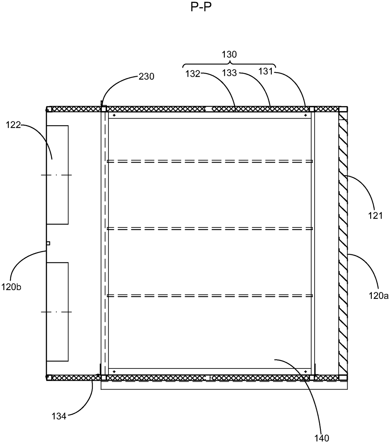 Sound insulation cabinet and container device