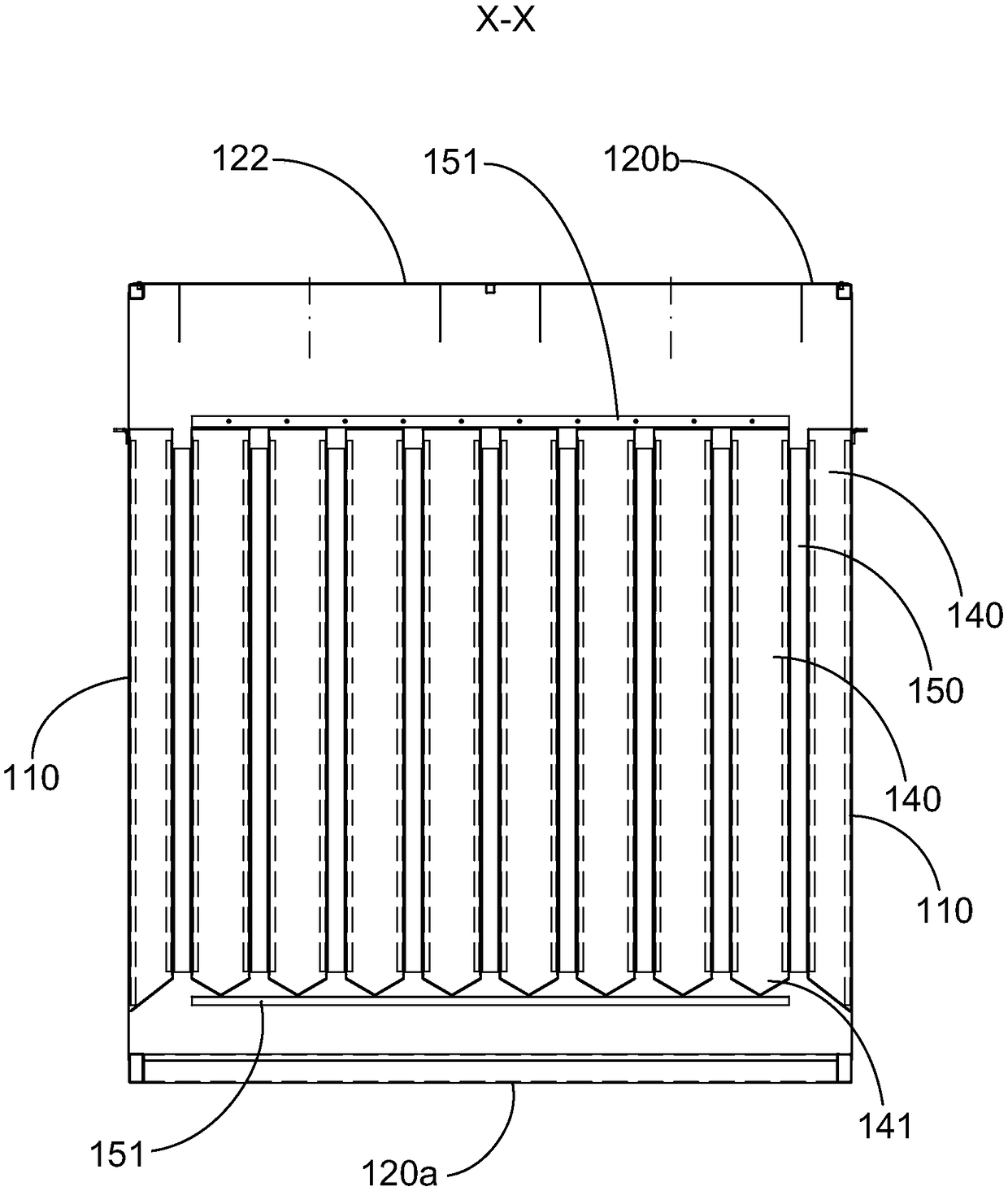 Sound insulation cabinet and container device