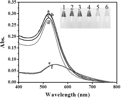 Colorimetric sensing method for detecting activity of DNA transmethylase based on DNA chain substituting circulation amplifying technology