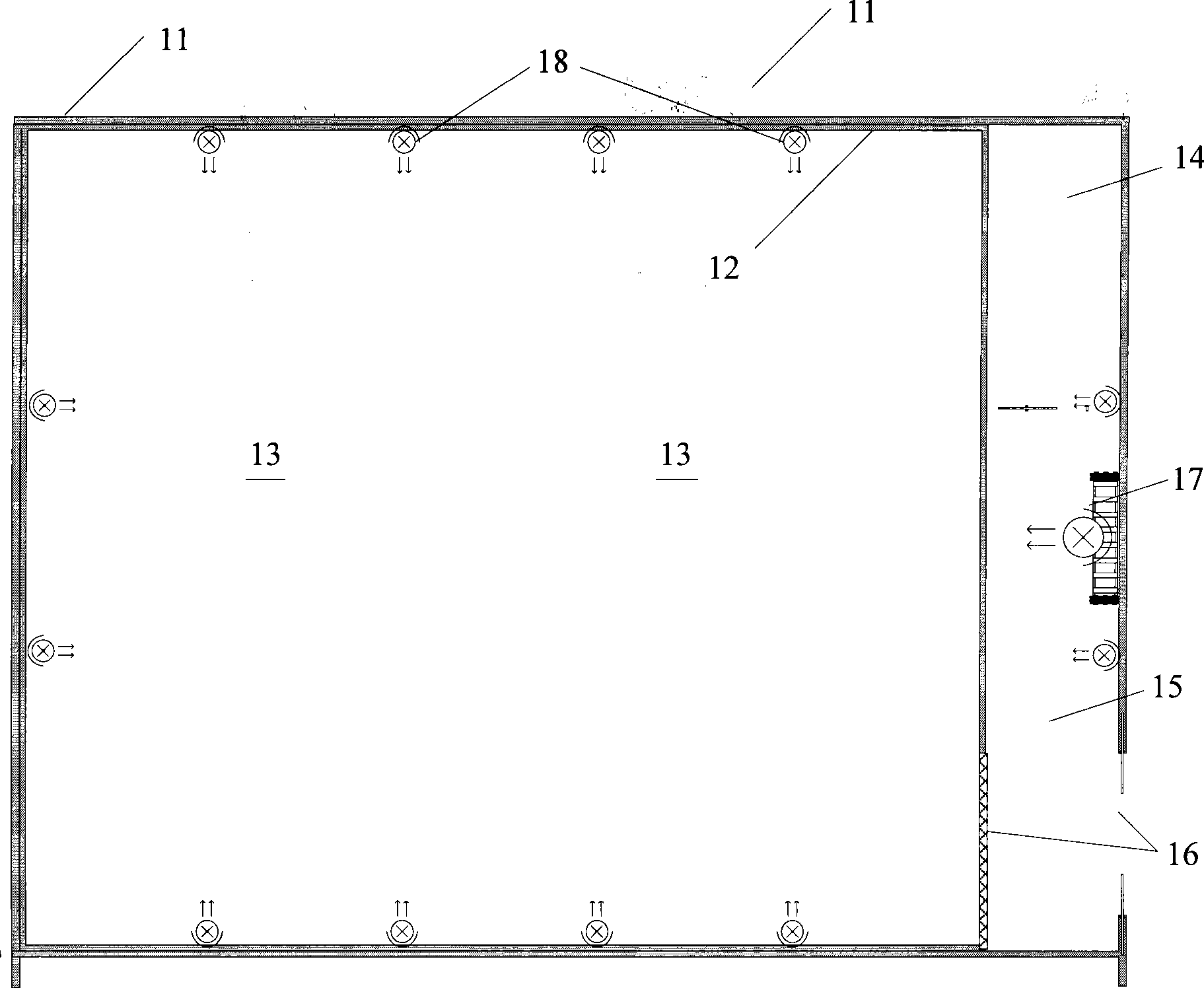 Light irradiation analog system for lunar surface morphology environment comprehensive simulation test field