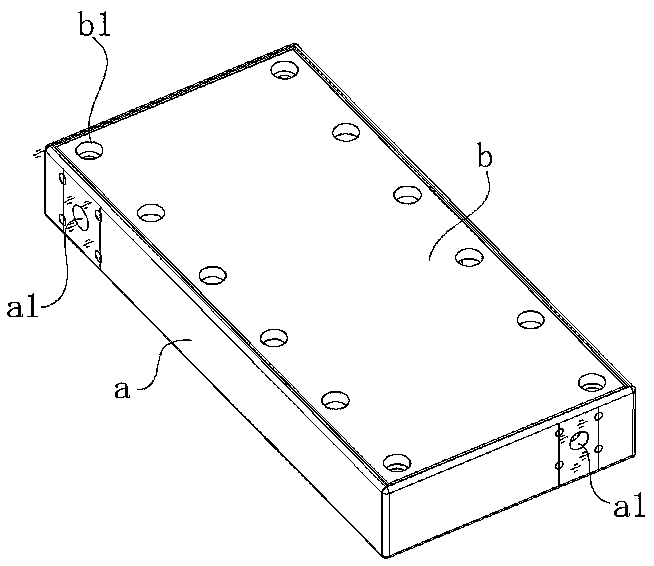 Communication equipment box discharge device