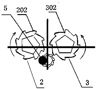 Broad spectrum biomass crushing device