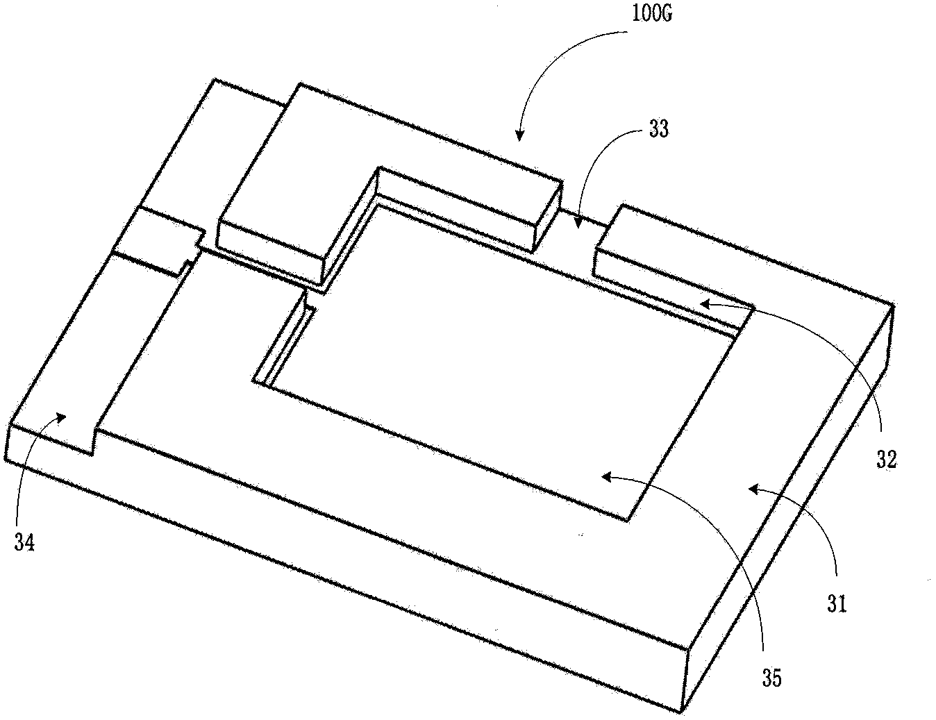 Micro mechanical differential capacitive pressure gauge