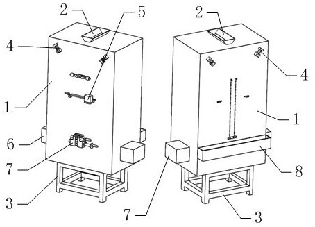 Small liquid pressing machine