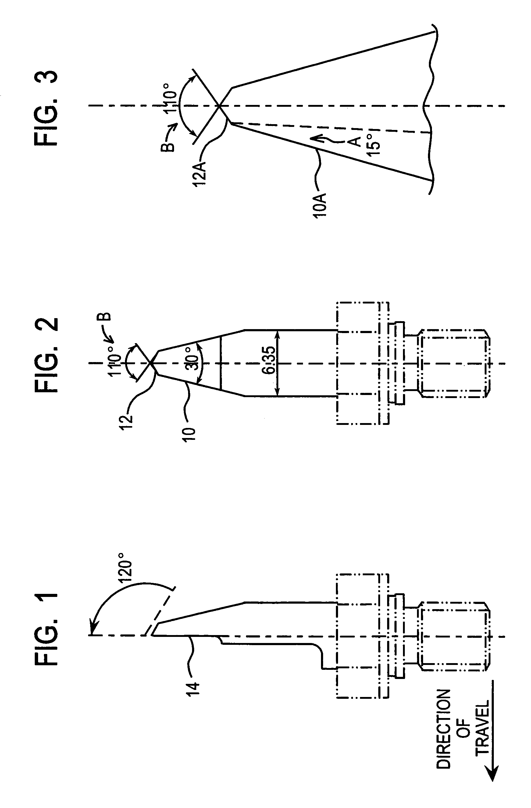 Ultrasonic blade design for scoring double angle groove and products therefrom