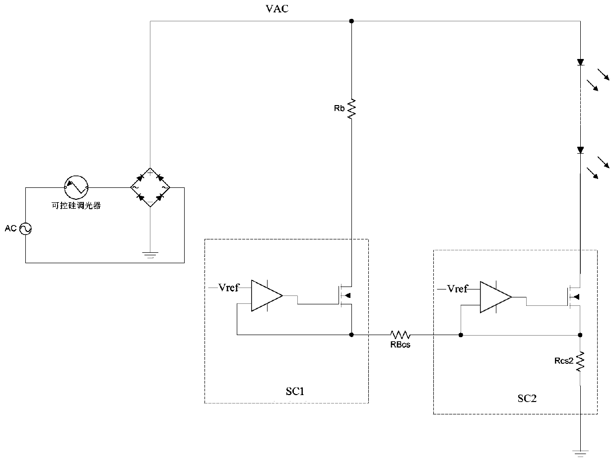 LED drive circuit and drive device