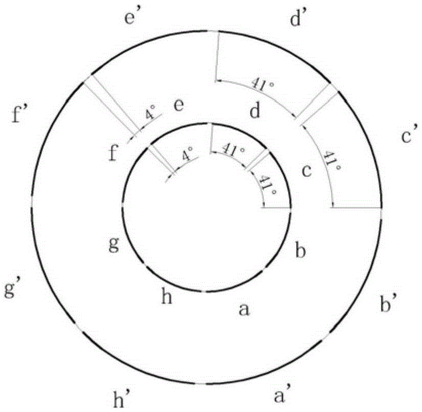 Double helix electrode capacitance tomography sensor for measuring annular space