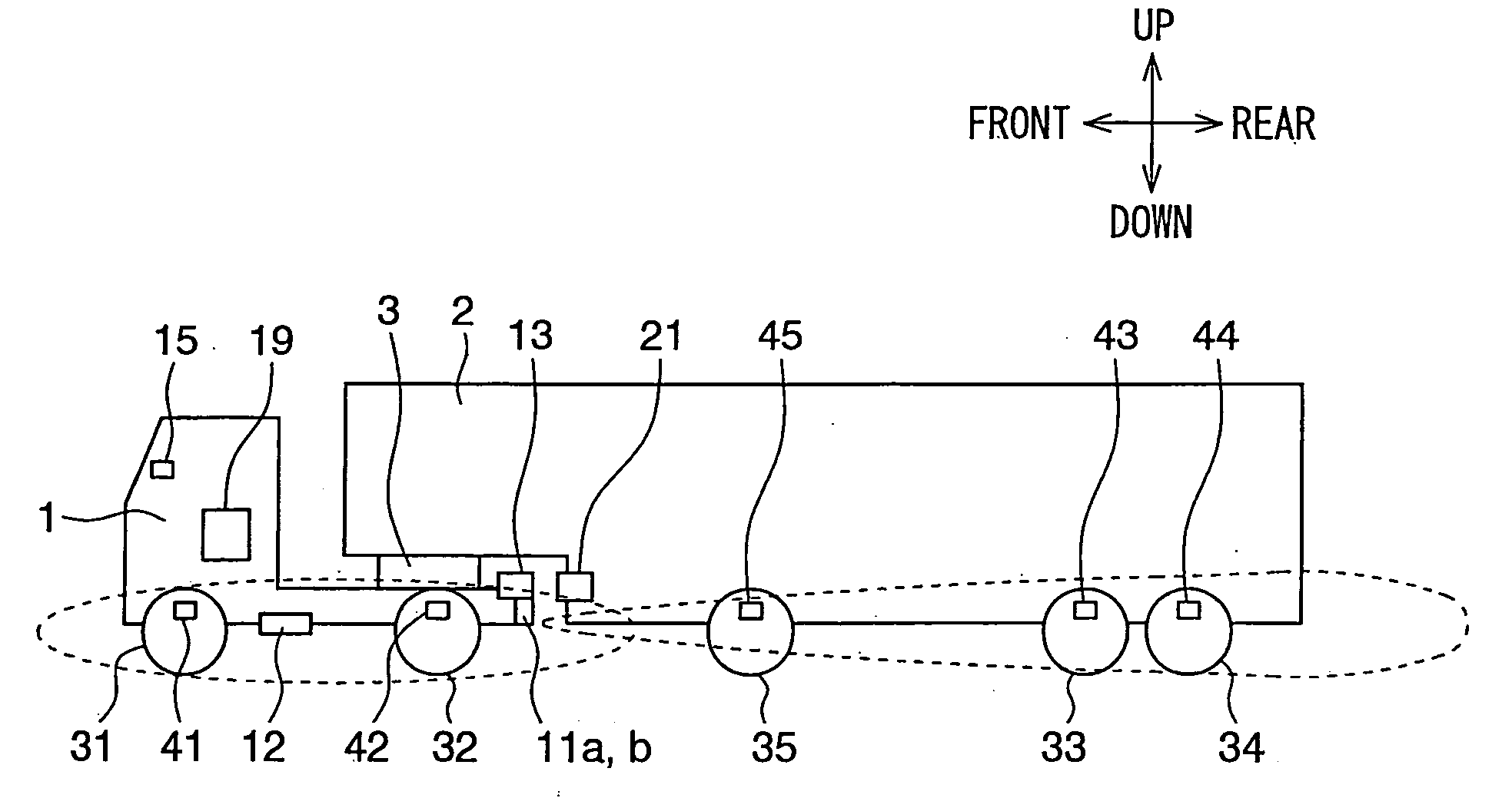 Tire air pressure monitoring system