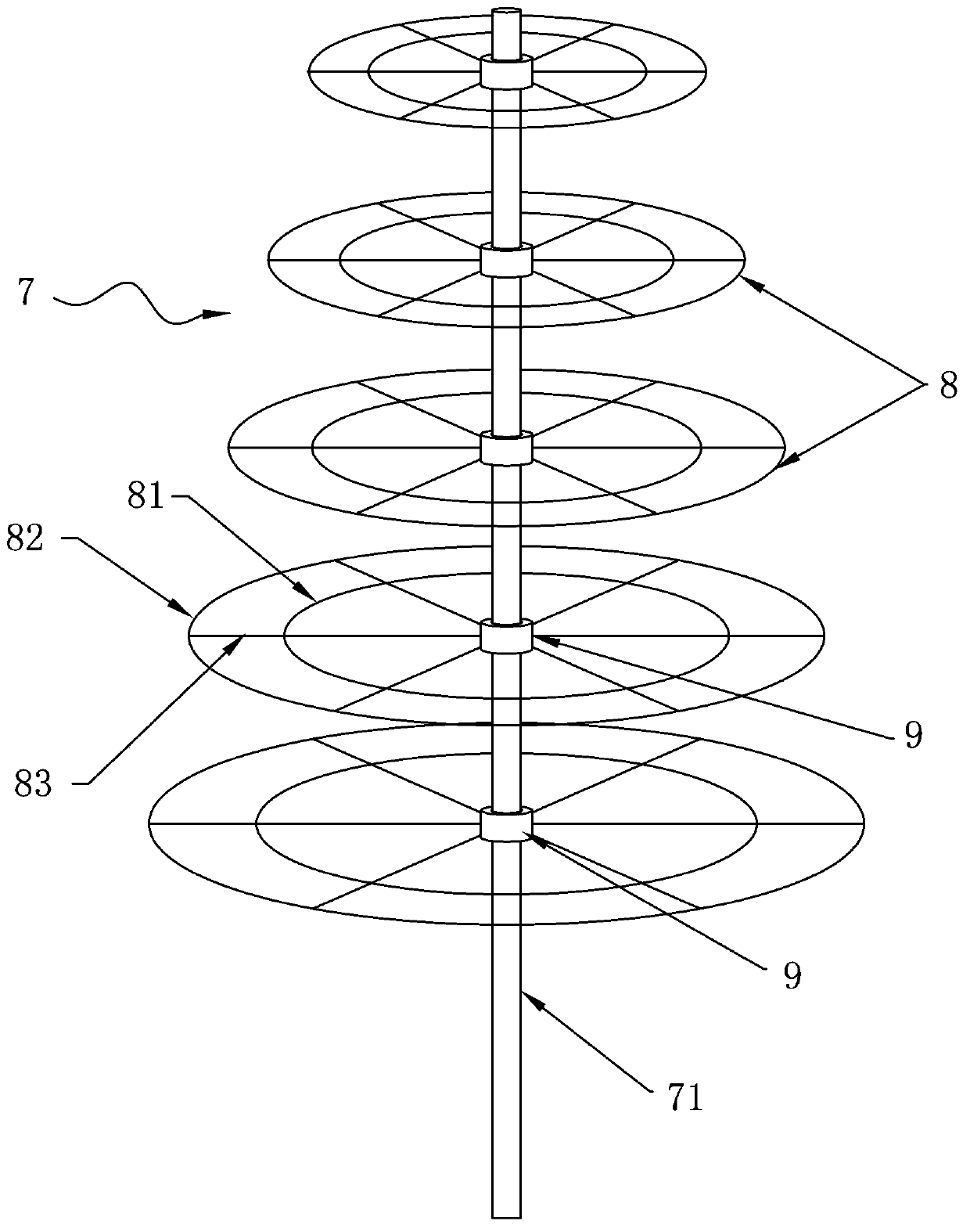 Vigorous cultural method for bougainvillea and vigorous bracket used by same