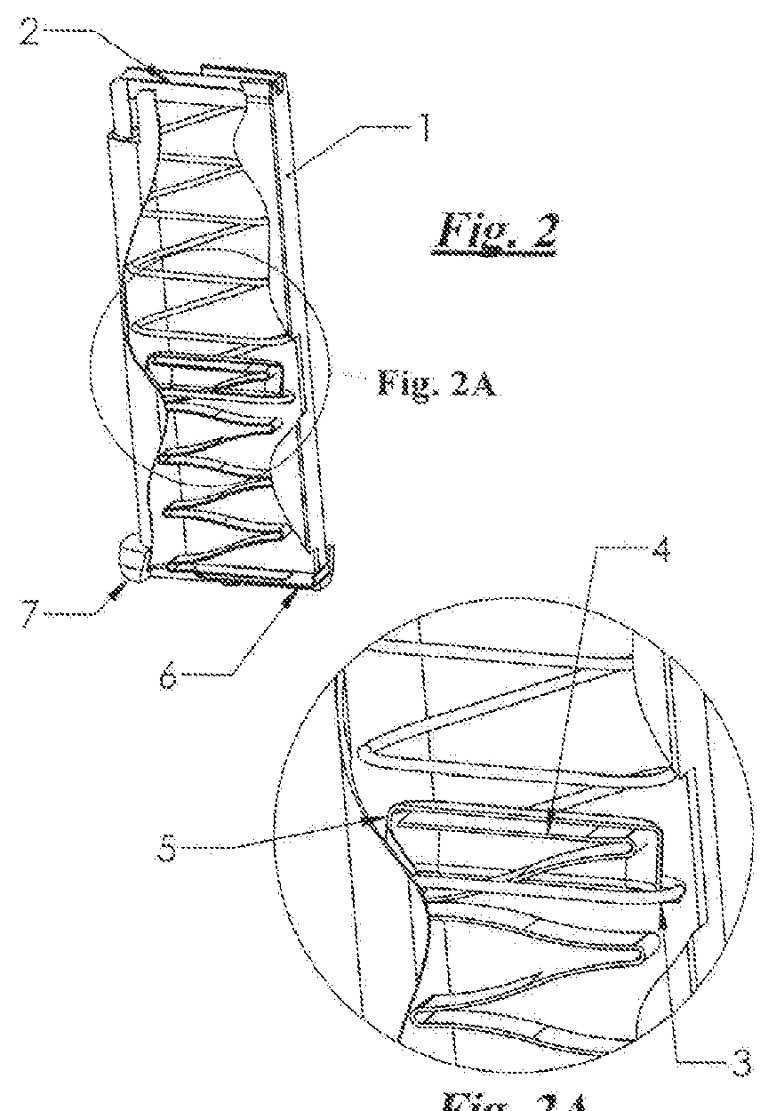 Compact firearm spring arrangement