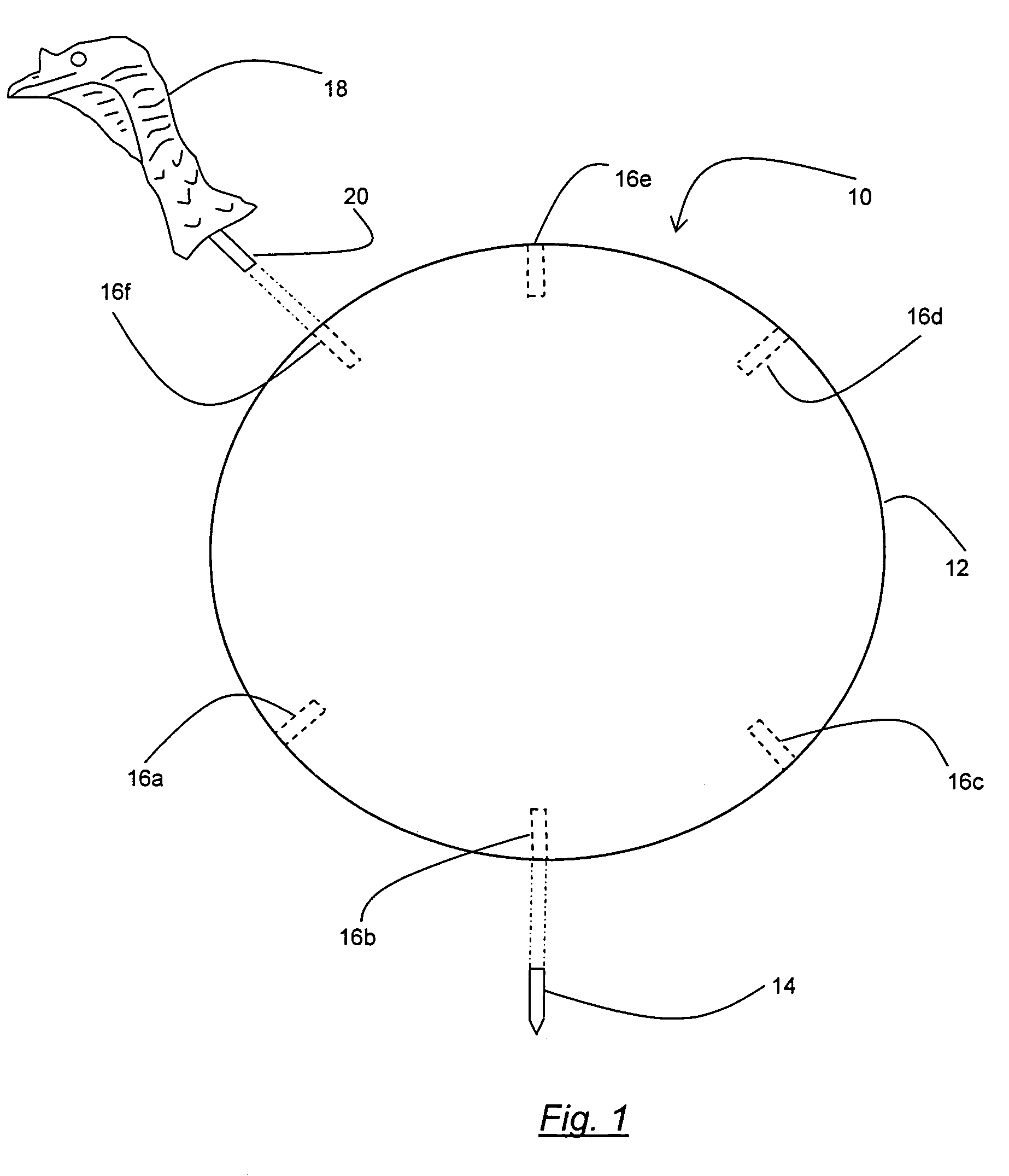 Three-dimensional reactionary turkey target