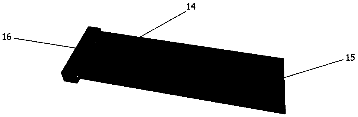 Asphalt adhesive power test device and method