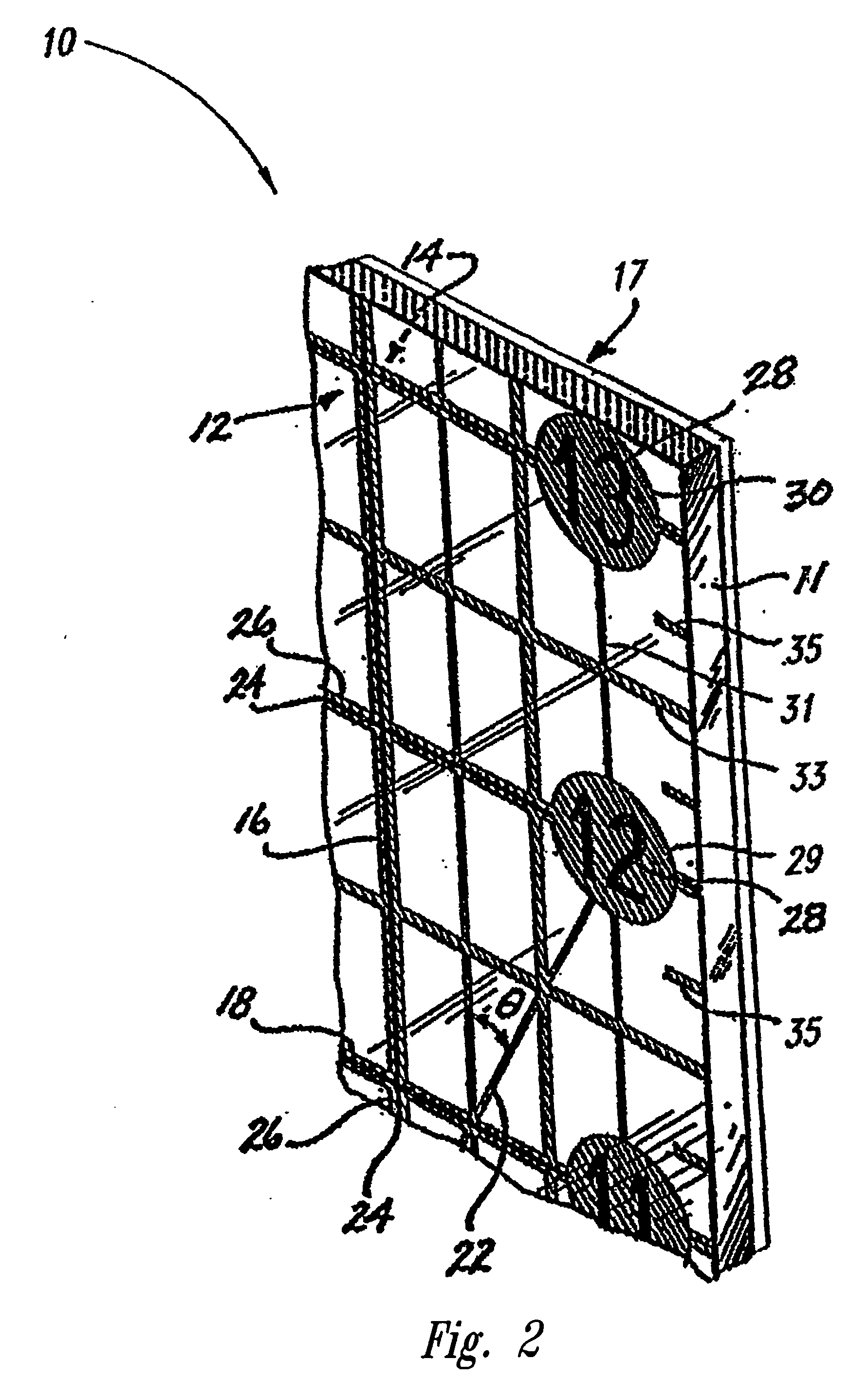 Non-slip measuring tool and method of making