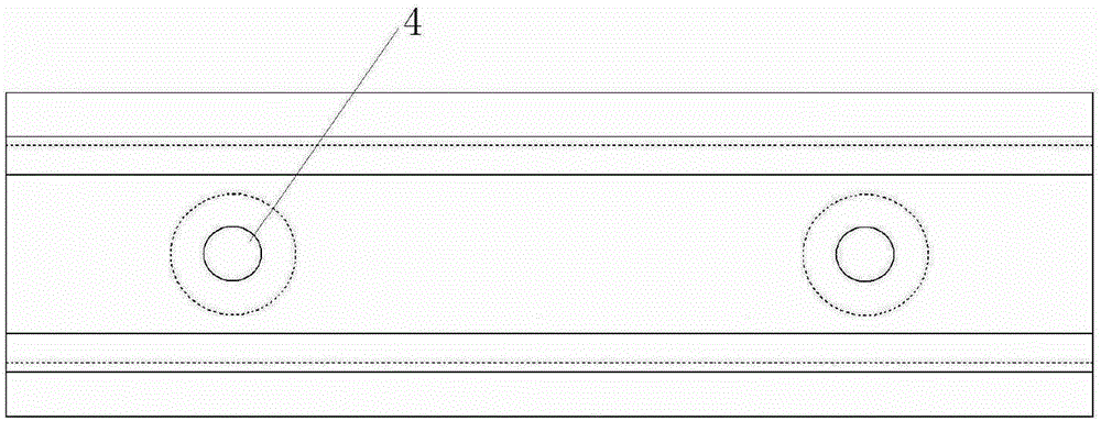 Carbon-carbon composite guide rail and preparation method thereof