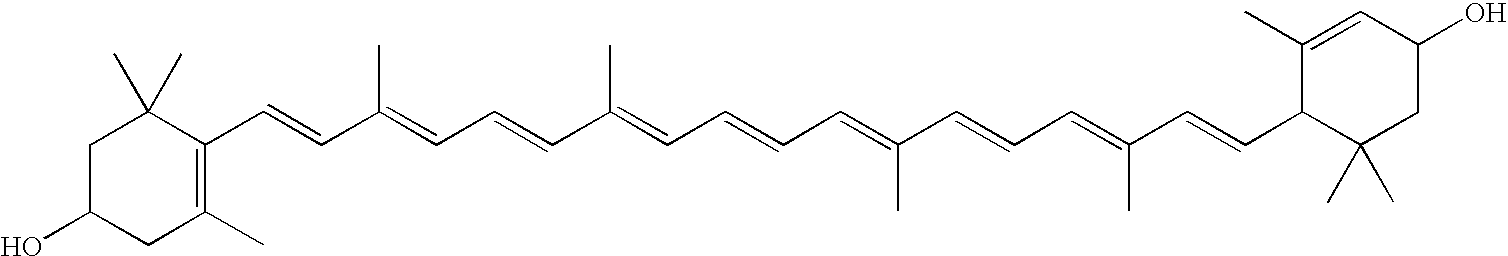 Carotenoid-containing compositions and methods