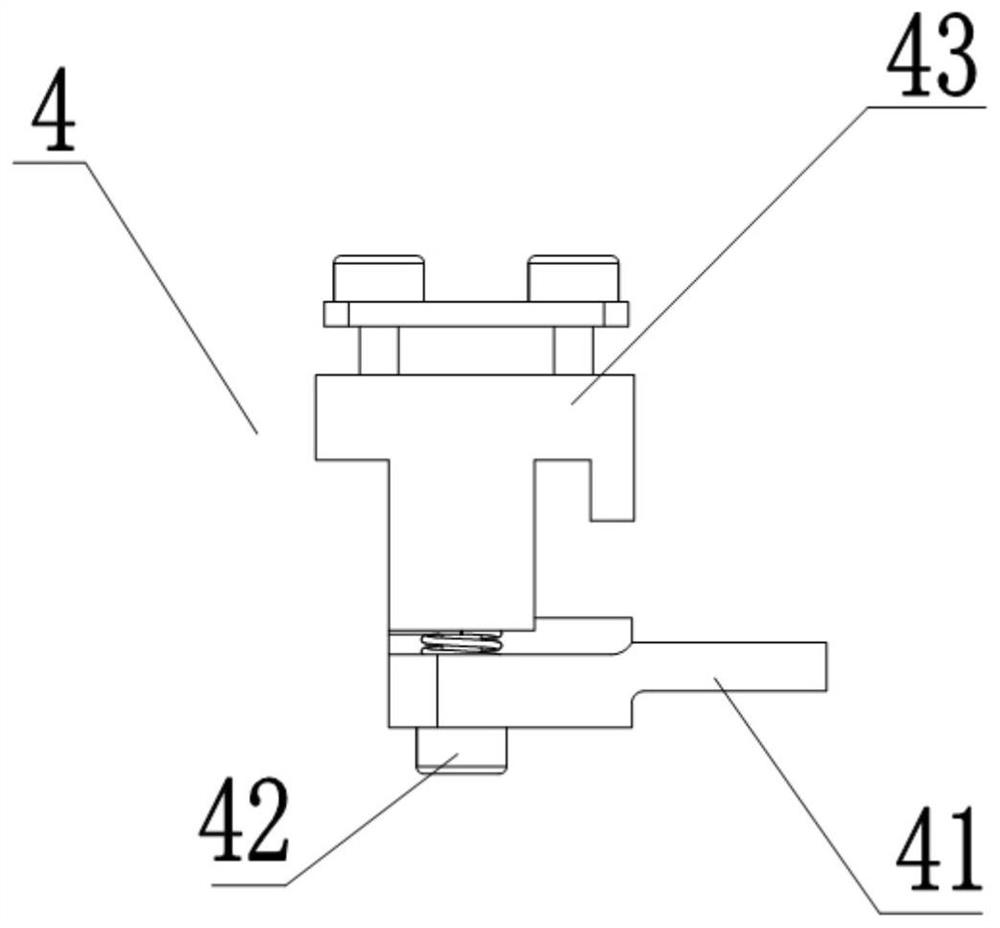 Detection card pushing mechanism for health detection device