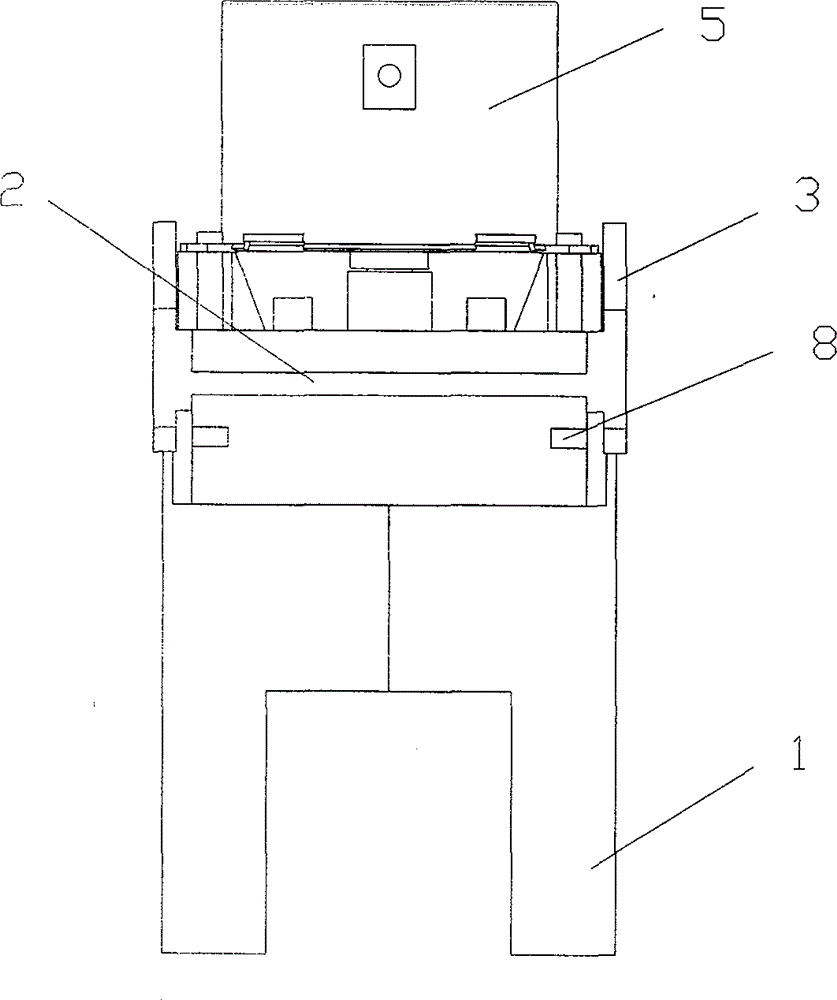 Card stacking device of poker machine