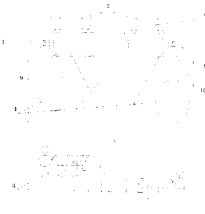 Far infrared space temperature controlling device with adjustable distance