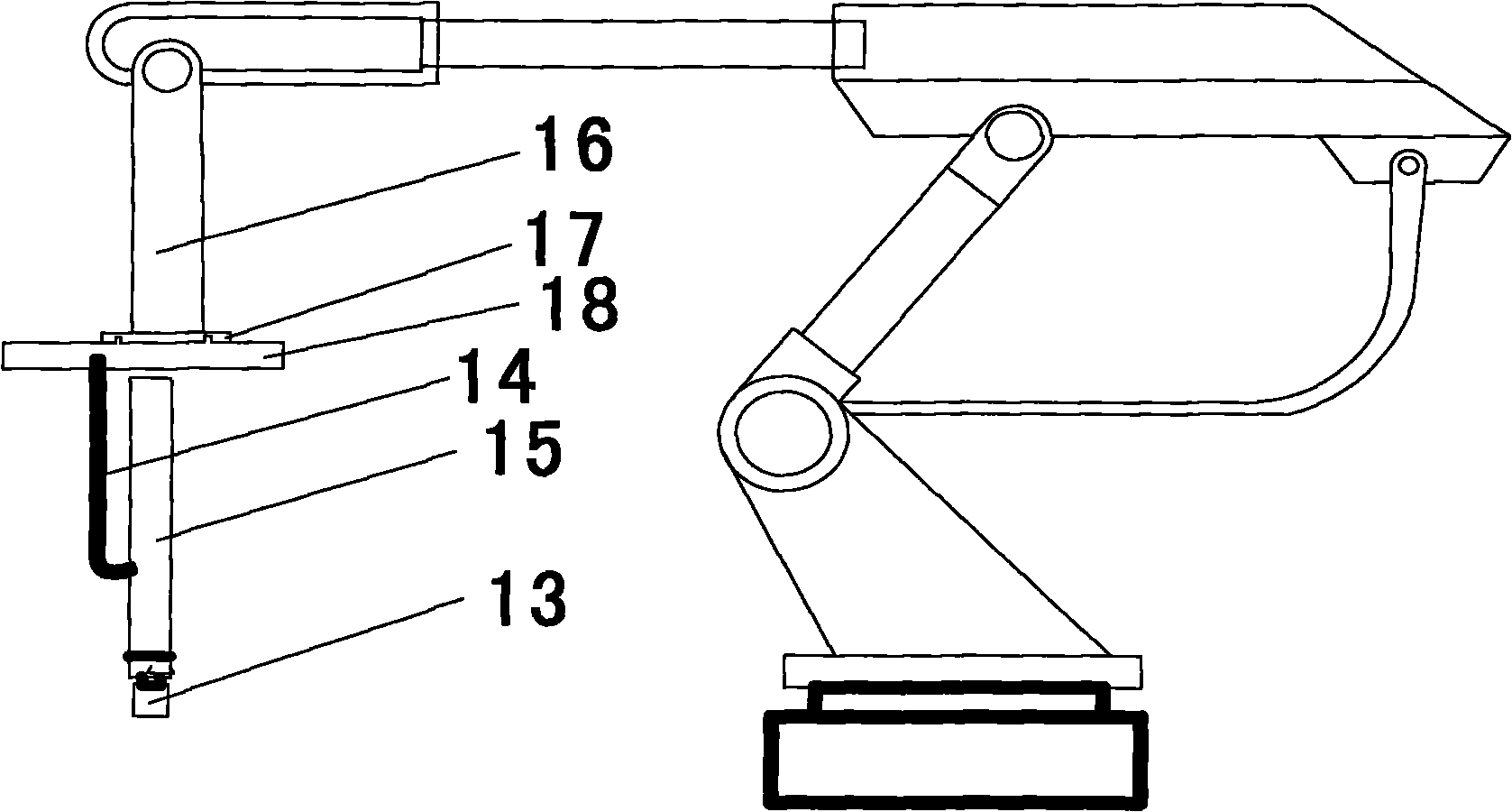 Robotic automatic large-diameter stud welding gun