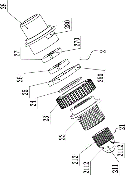 Continuously-adjustable efficient micro-nano bubble gas releasing device