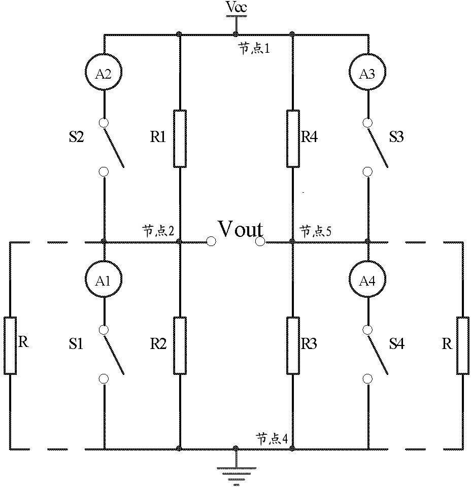 Wheatstone bridge compensation resistance test method