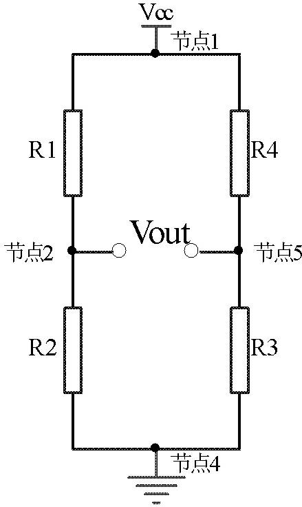 Wheatstone bridge compensation resistance test method