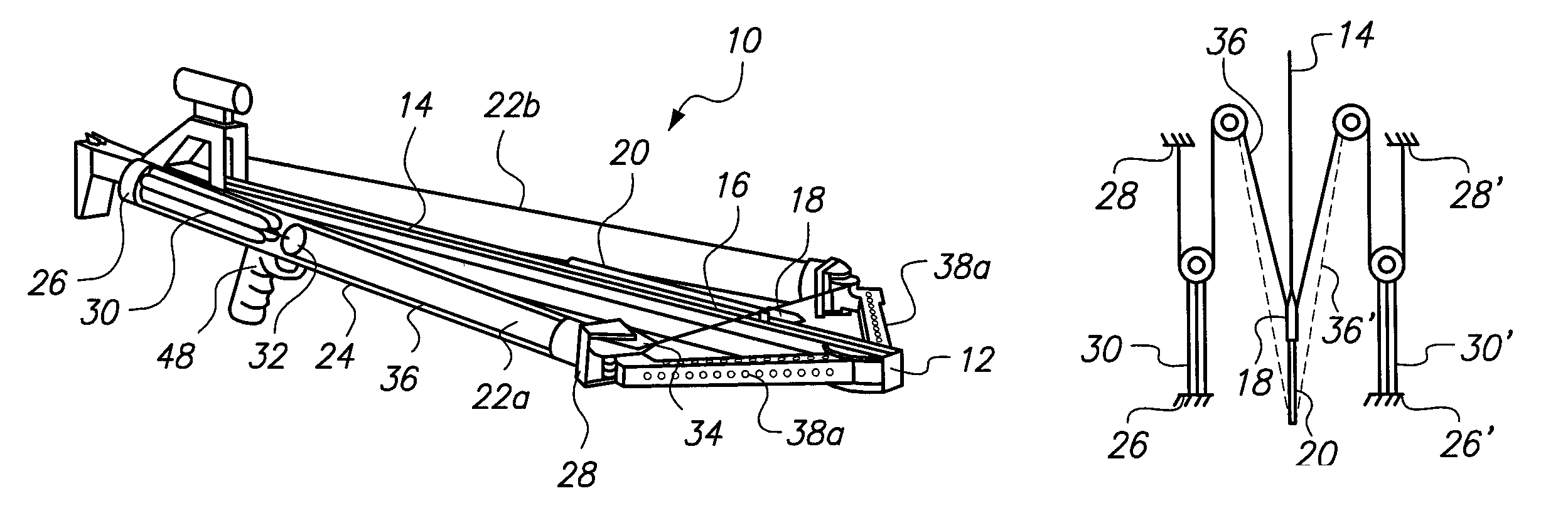 Projectile launching device