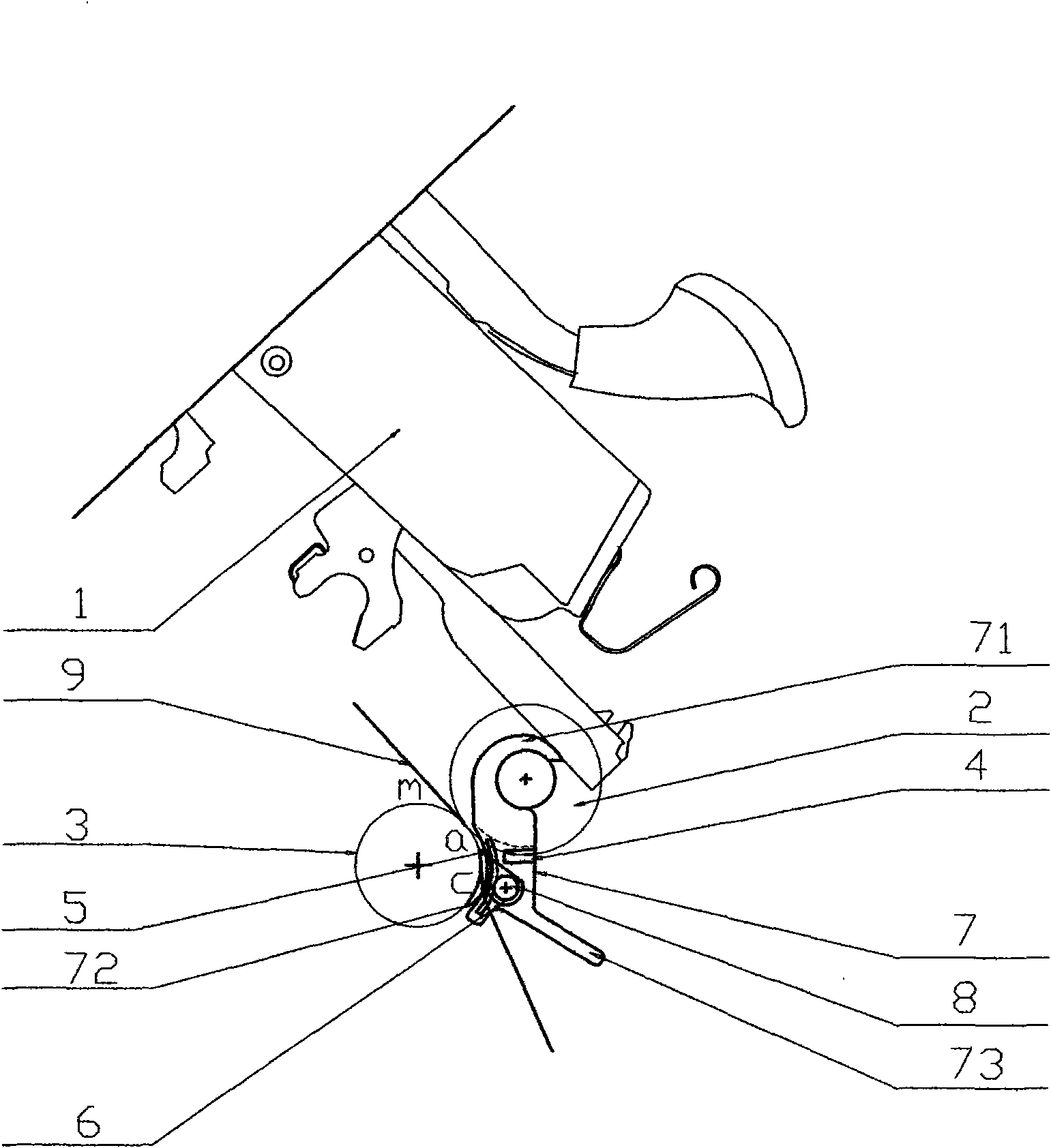 Mechanical type three-dimensional compact spinning device