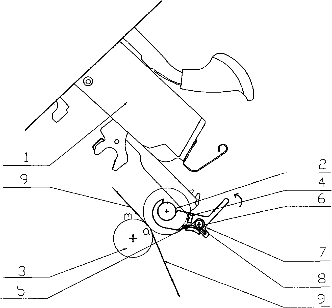 Mechanical type three-dimensional compact spinning device