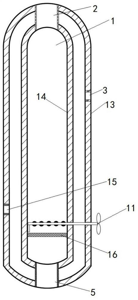 Thermodynamic cycle accumulation-free efficient incineration boiler