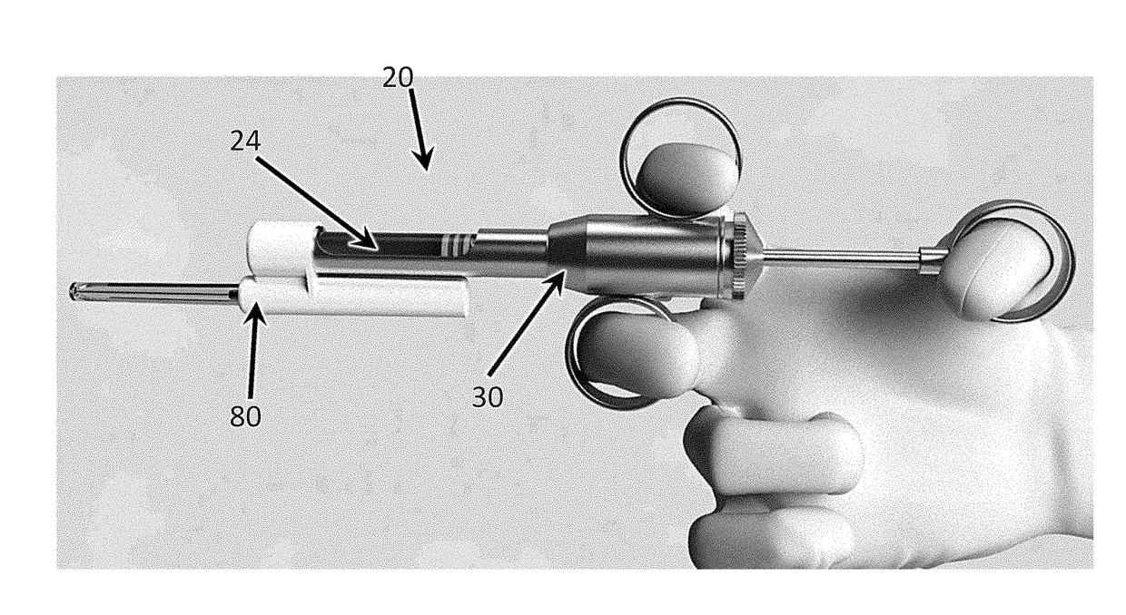 Self sheathing anesthetic needle with a dedicated syringe