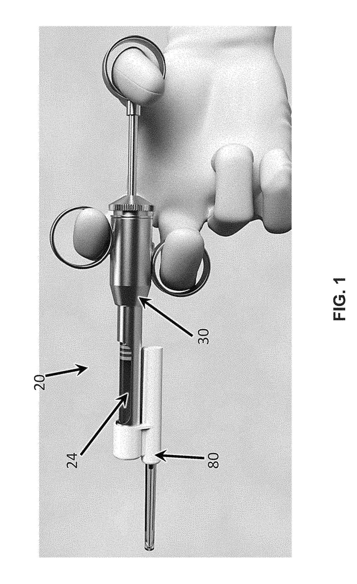 Self sheathing anesthetic needle with a dedicated syringe