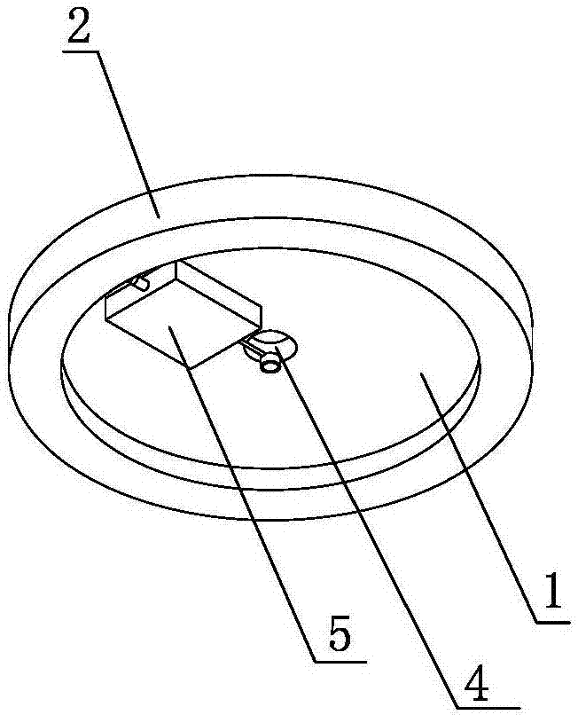 A cable anti-theft manhole cover