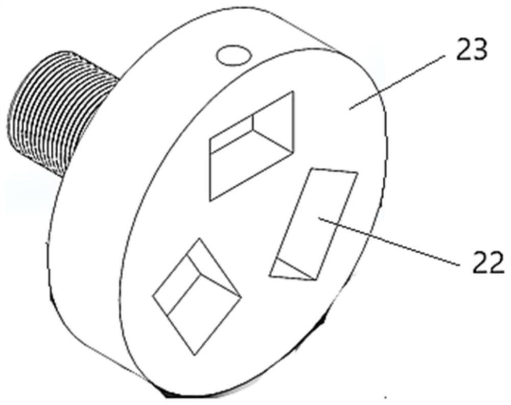 Portable metallographic phase automatic sample grinding device