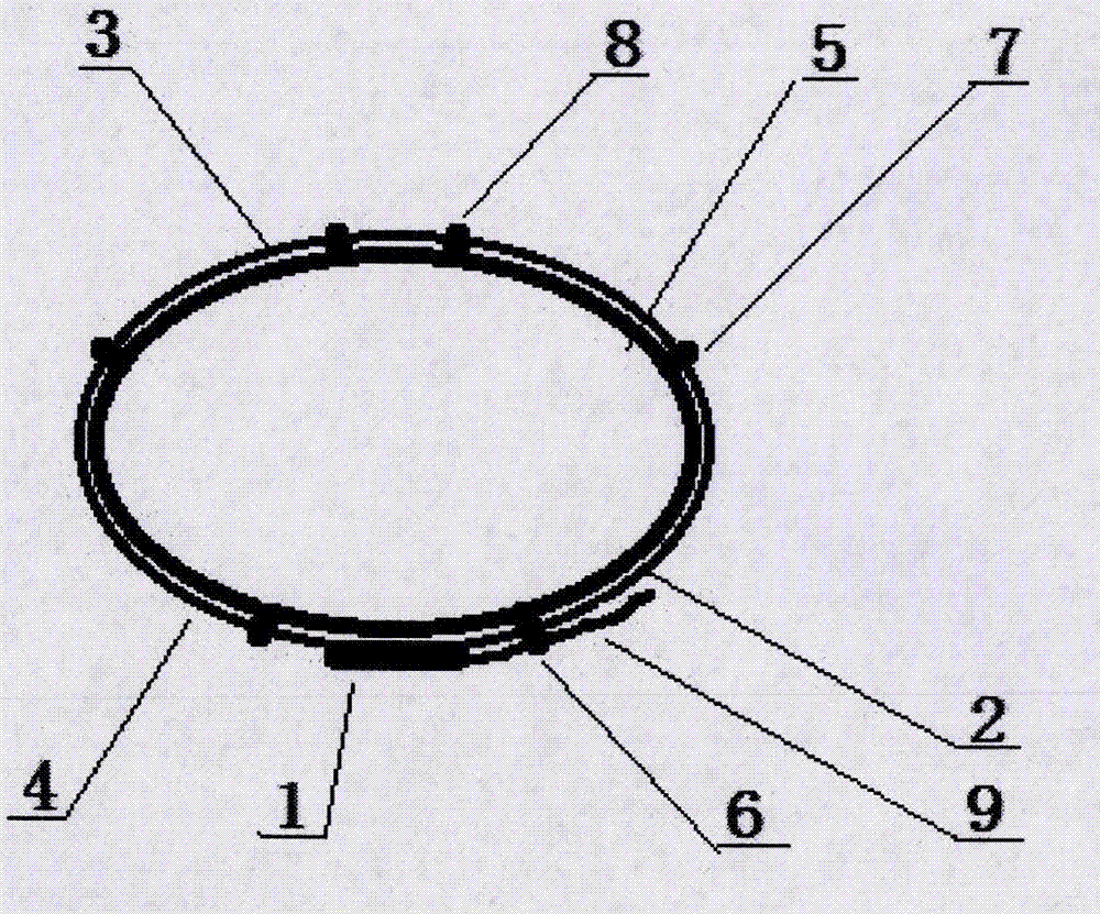 Waistband buckle provided with fixing screw