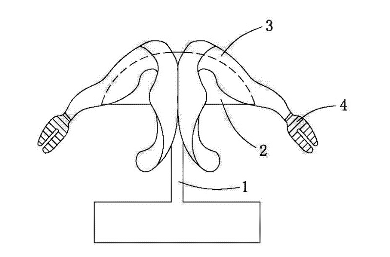 Artificial bionic nose stent