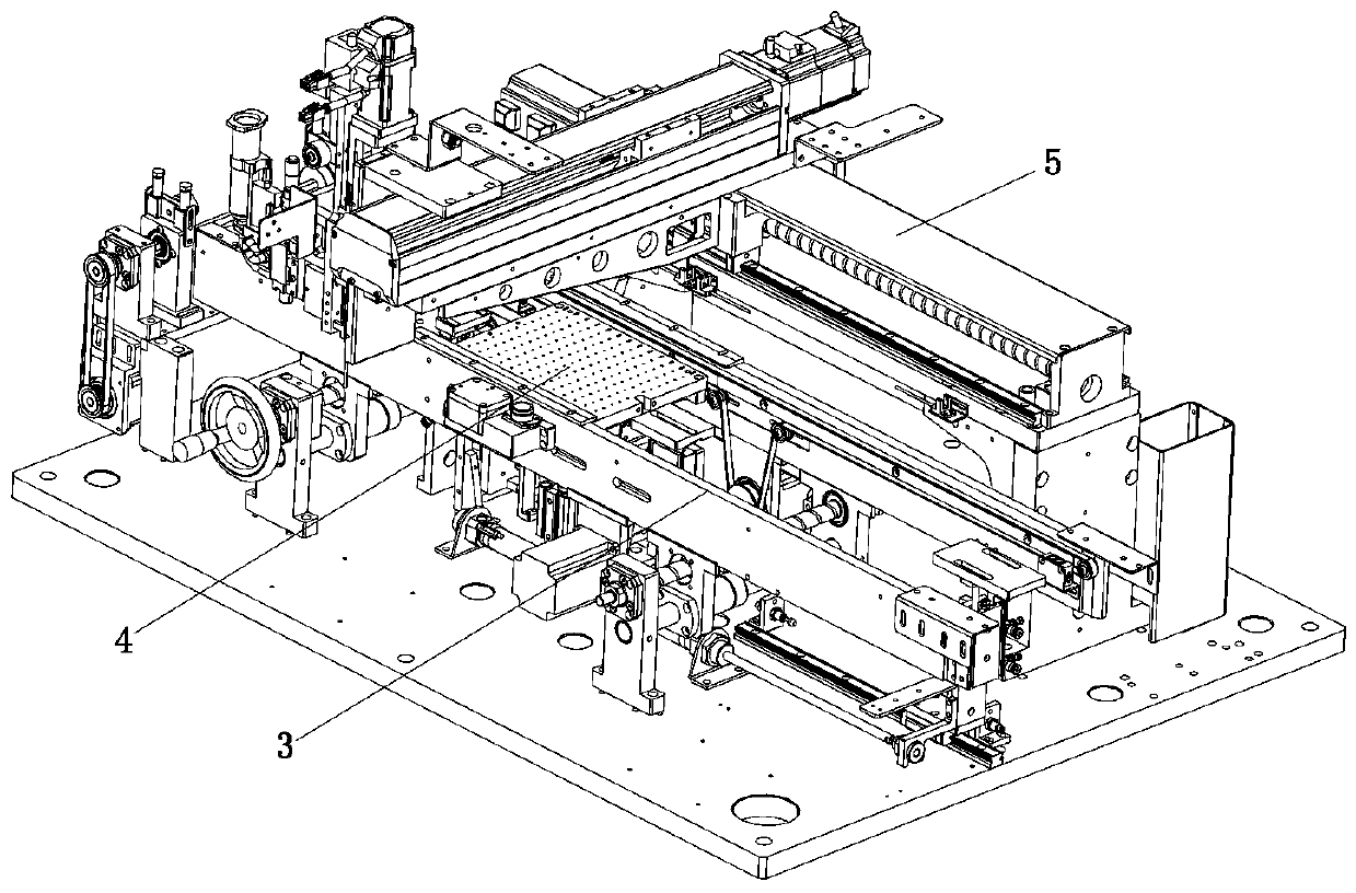 Full-automatic single-rail glue dispenser and glue dispensing process thereof