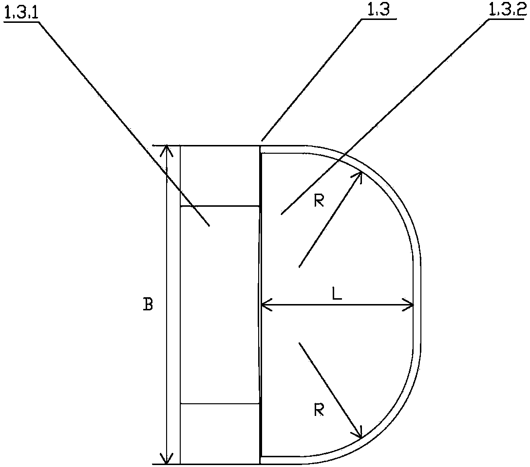 Garlic seed taking ladle, chain type garlic seed metering device and garlic seed metering method