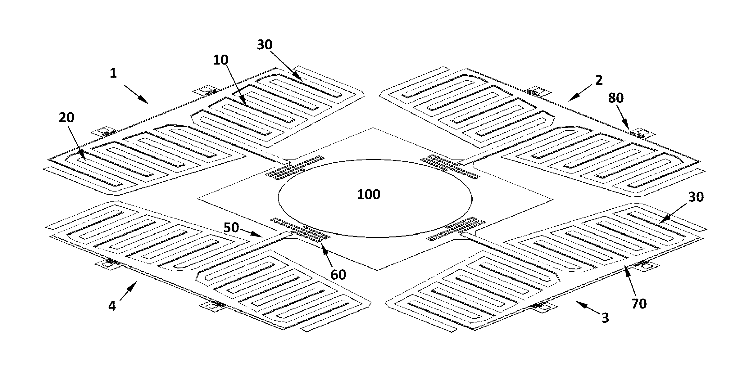 Translating and rotation micro mechanism