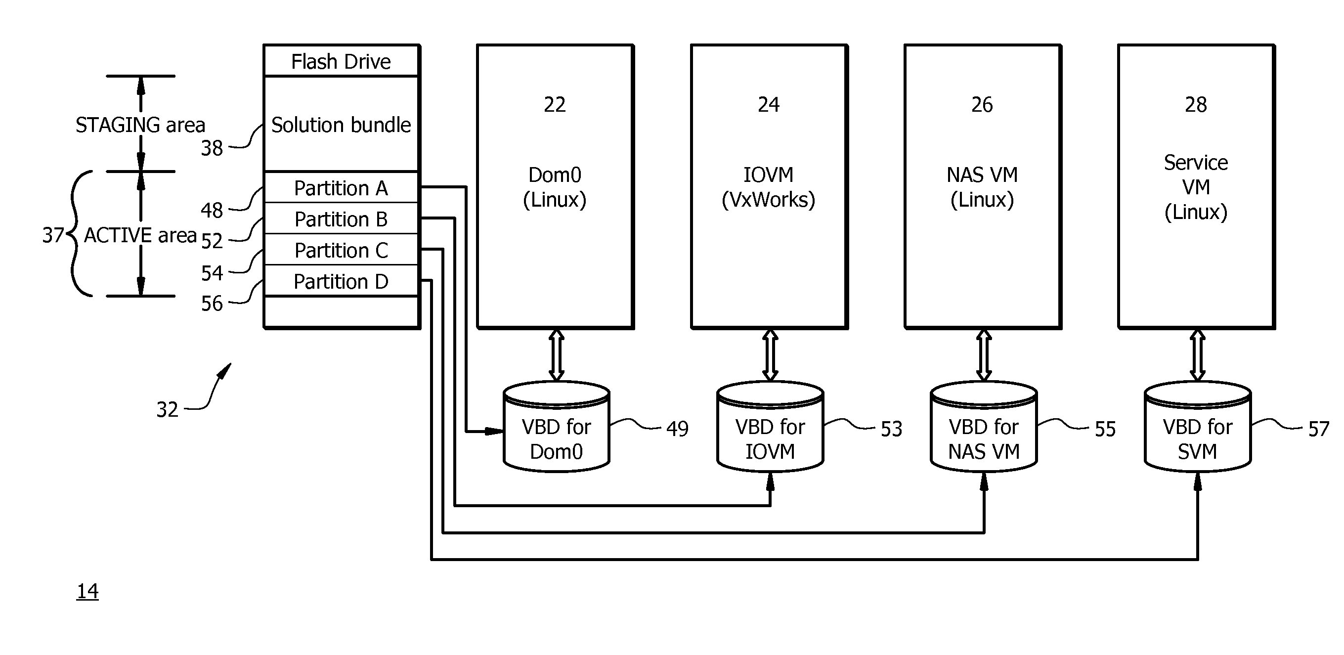 Method and system for firmware upgrade of a storage subsystem hosted in a storage virtualization environment