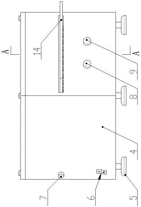 Intelligent rock slice analysis device and analysis method thereof