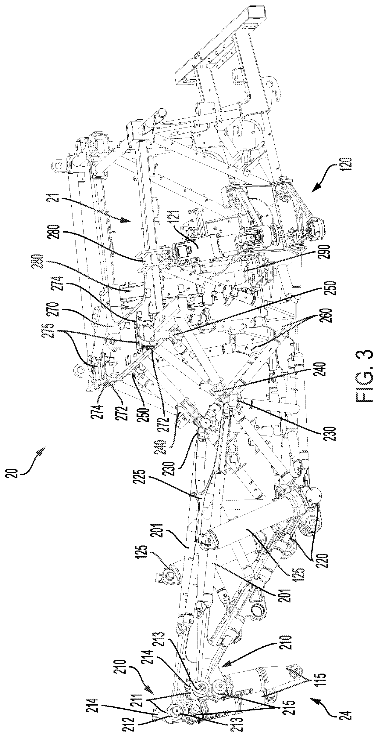 Haul truck dump body finish machined rear pivot support