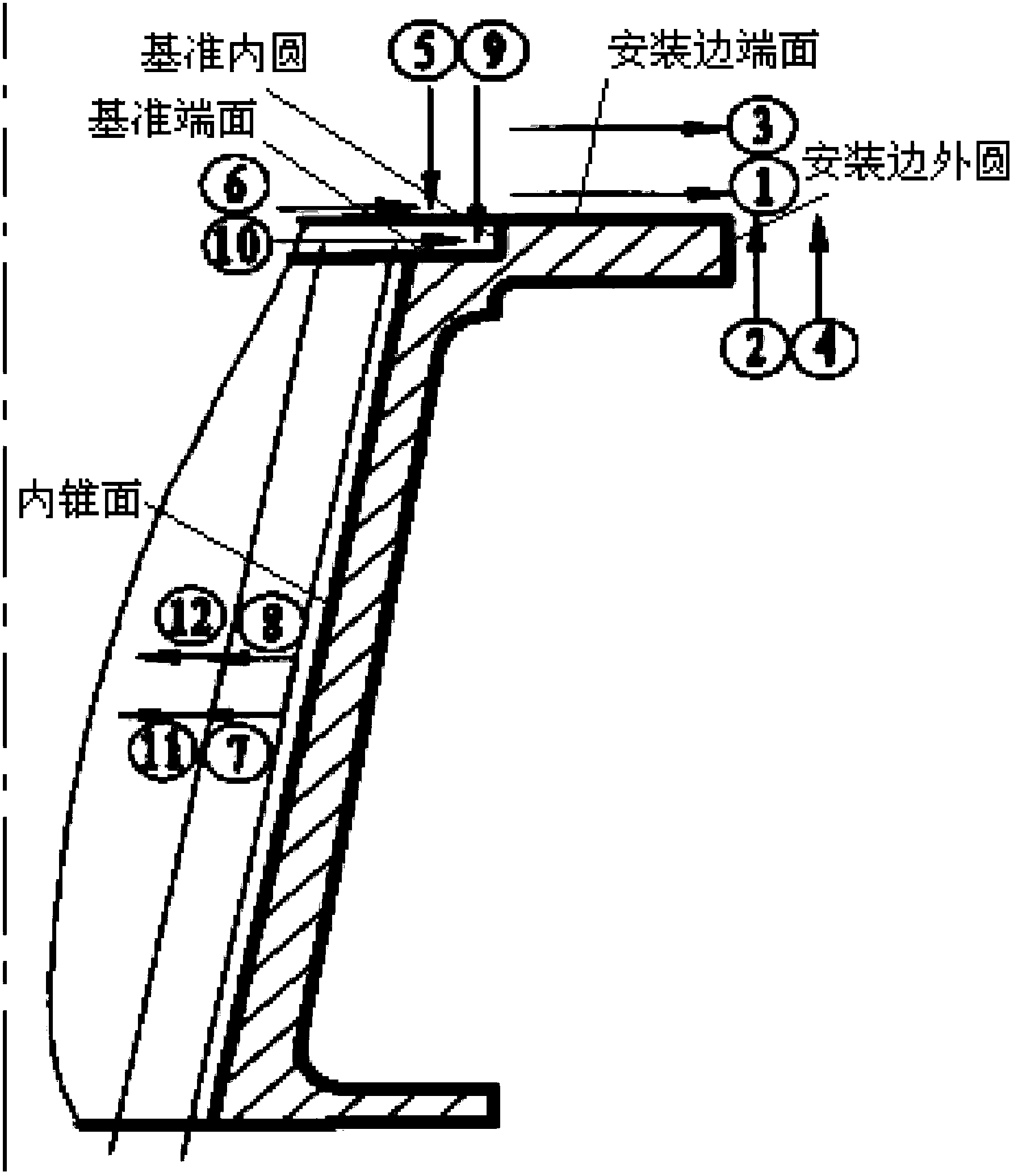 Cutting and feeding path planning method applied to mechanical machining of metal components