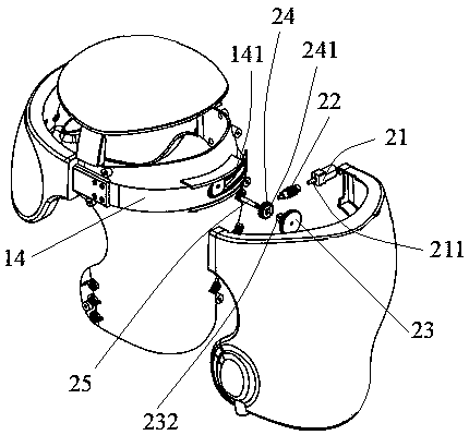Electrically adjusted helmet and helmet-type therapeutic apparatus