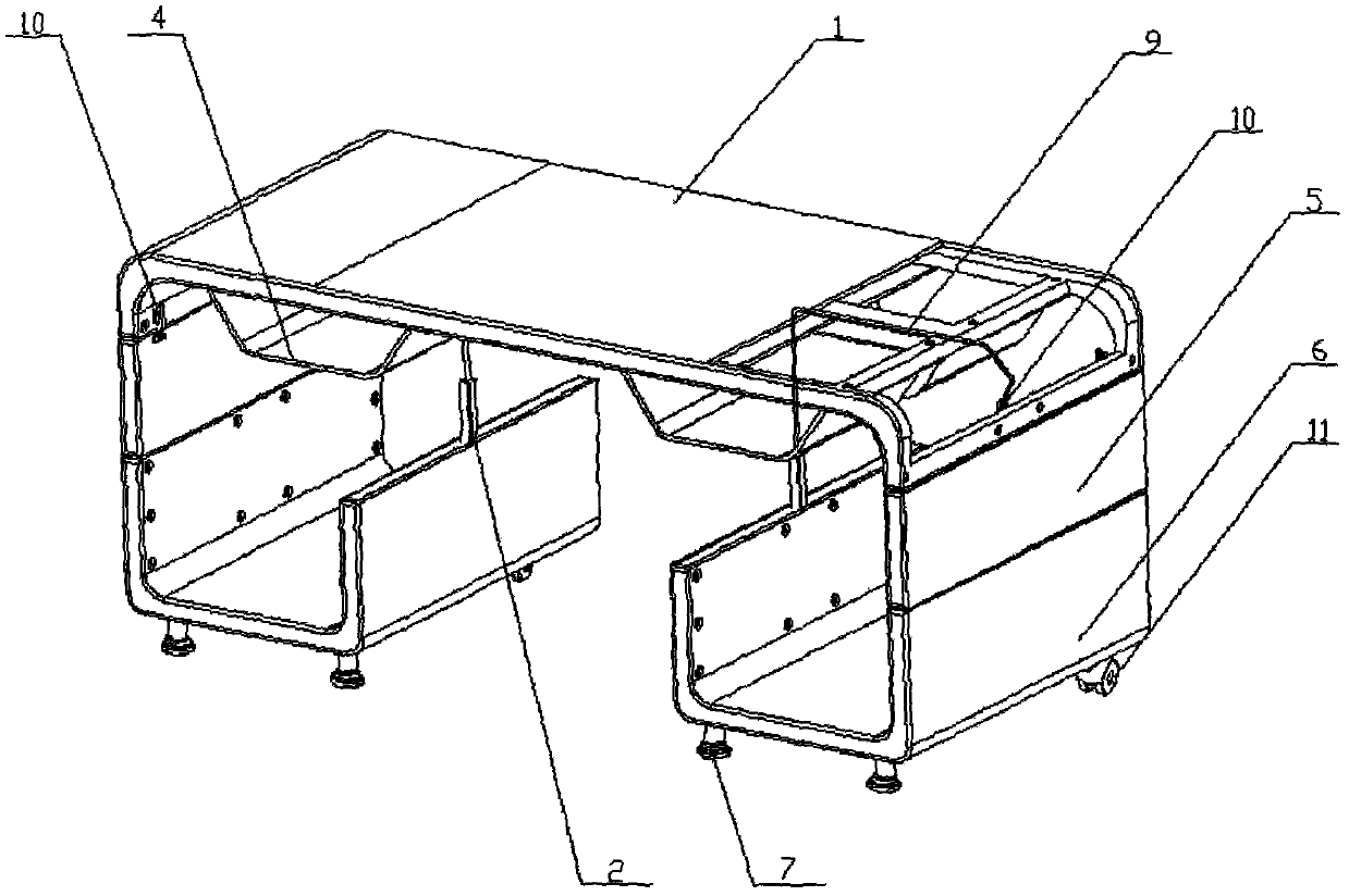 Multifunctional magic type modular furniture and using method thereof