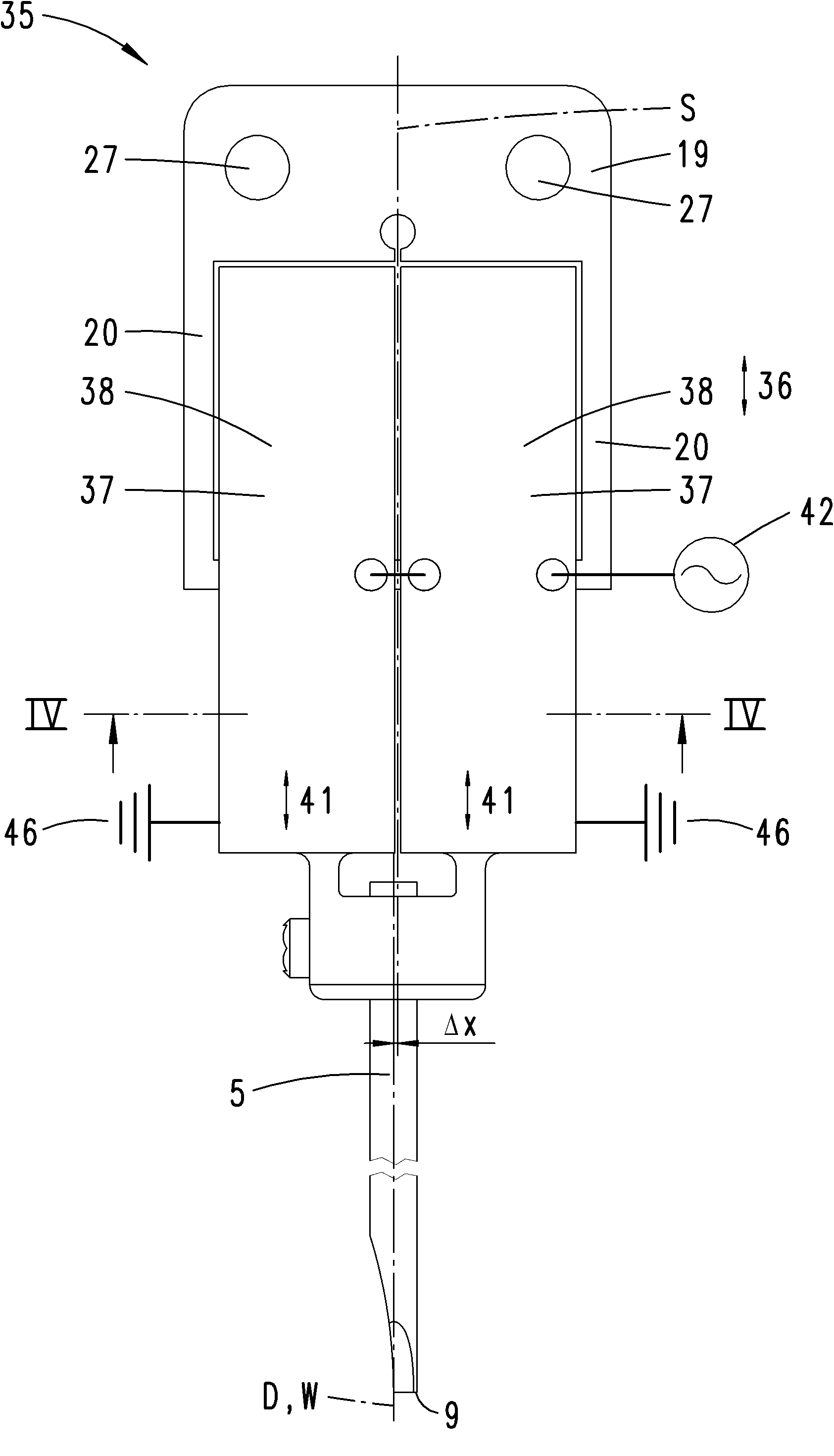 Bonding device, ultrasonic transducer, and bonding method